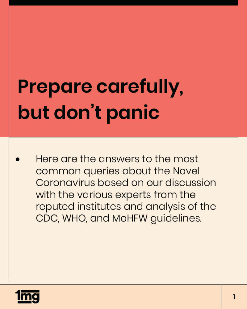 Coronavirus: No-Panic Helpguide